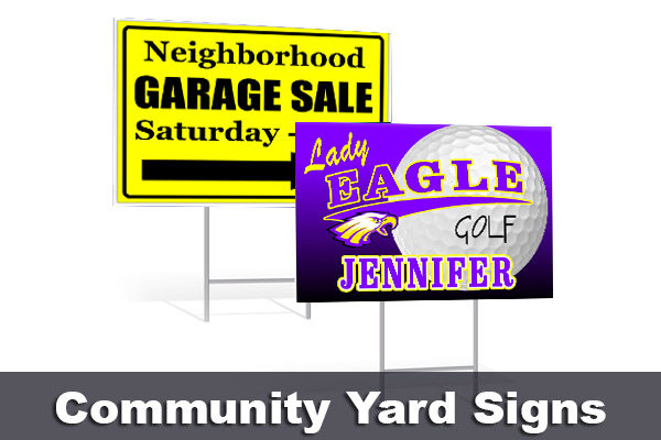 Community Yard Signs